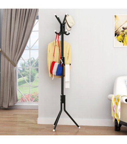 HD335 - Bedroom 12 Hooks European Clothes Towel Coat Metal Hanger Rack